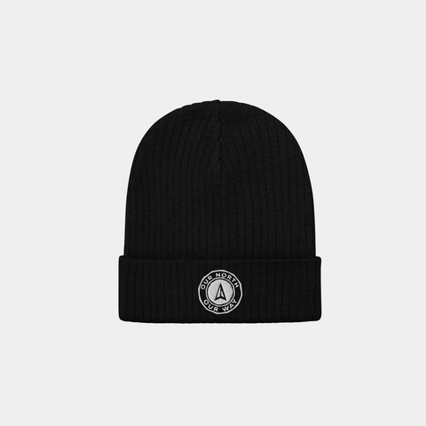 Ribbed knit beanie